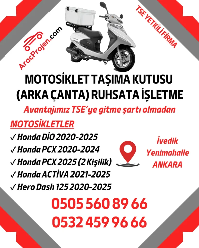 Broşür Motosiklet